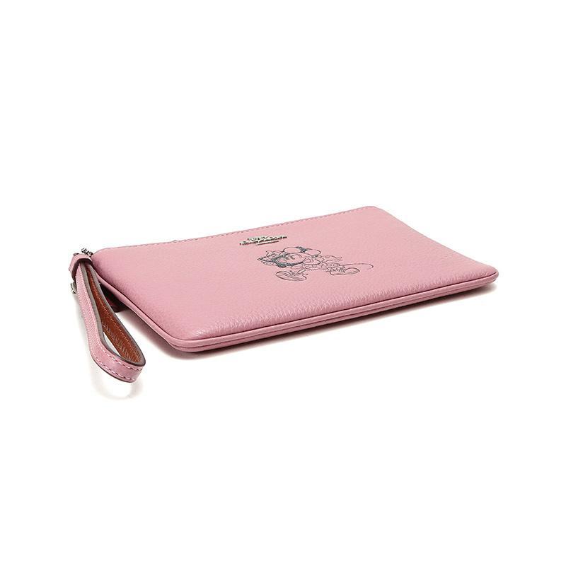 COACH 蔻驰 奢侈品 女士DISNEY X COACH系列皮革手拿包零钱包 37540B