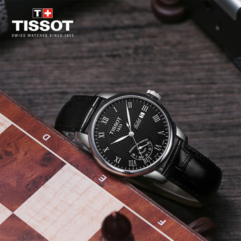 天梭(TISSOT)瑞士手表 力洛克系列男士机械表T006.424.16.053.00