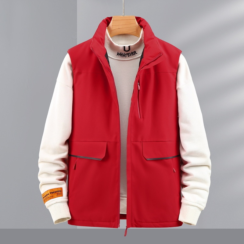 ceba男士马甲秋冬季加厚保暖坎肩外套青年百搭上衣大码休闲男装