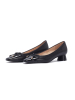 St&Sat/星期六新款蝴蝶结浅口单鞋方头异型跟低跟女鞋SS03111140