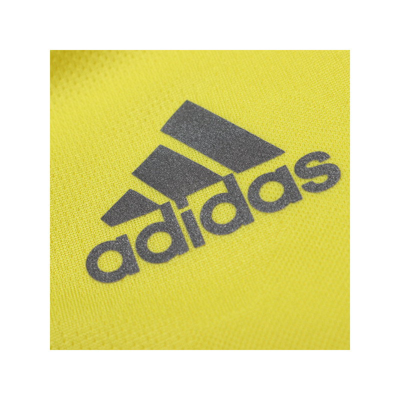 adidas阿迪达斯男子短袖T恤跑步训练运动服CY5748 L CY5748黄