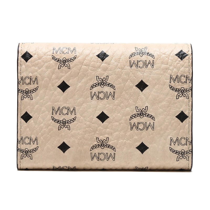 MCM 女士Original Visetos系列涂层帆布钱包钱夹 MYS8SVI83