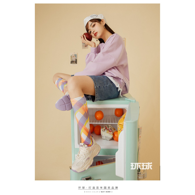 环球新款百搭老爹鞋女鞋子韩版休闲厚底运动鞋