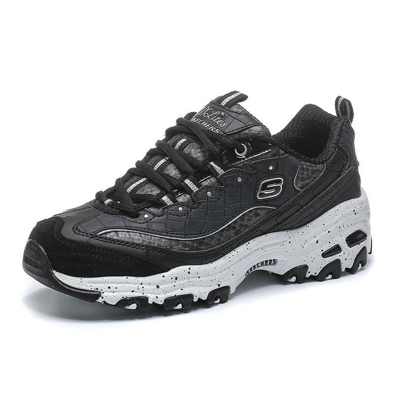 skechers斯凯奇女鞋D‘lites熊猫鞋运动休闲鞋66666054
