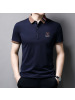 Ceen Bulled男式polo衫 短袖翻领纯色T恤商务休闲工作服装夏薄款刺绣印字logo