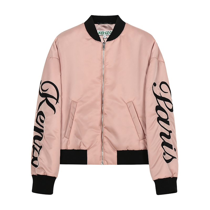 KENZO 高田贤三 女款锦纶长袖棉服夹克外套 FA5 2BL089 5AG
