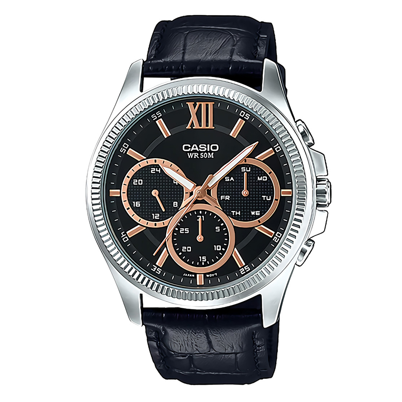 casio卡西欧石英表男指针系列日韩品牌休闲男士表mtpe315l1a