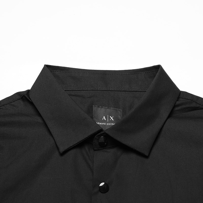 阿玛尼 ARMANI EXCHANGE 男士 棉质长袖衬衫6KZC24 ZNVRZ