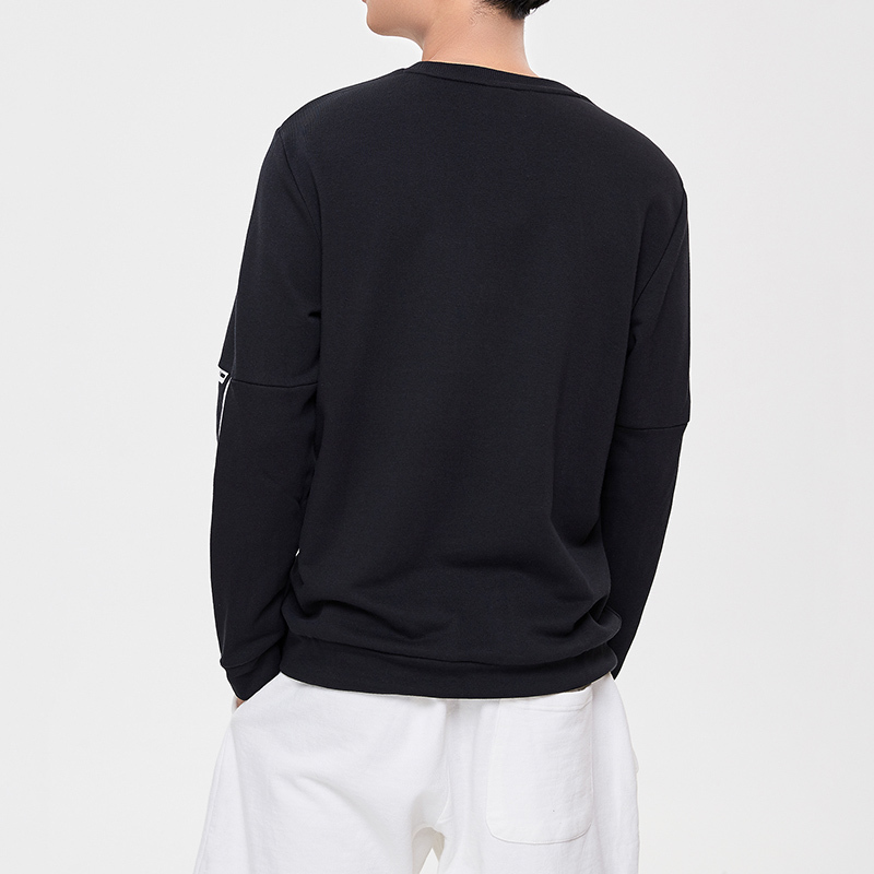 PUMA彪马男装运动服休闲针织套头衫圆领卫衣580437