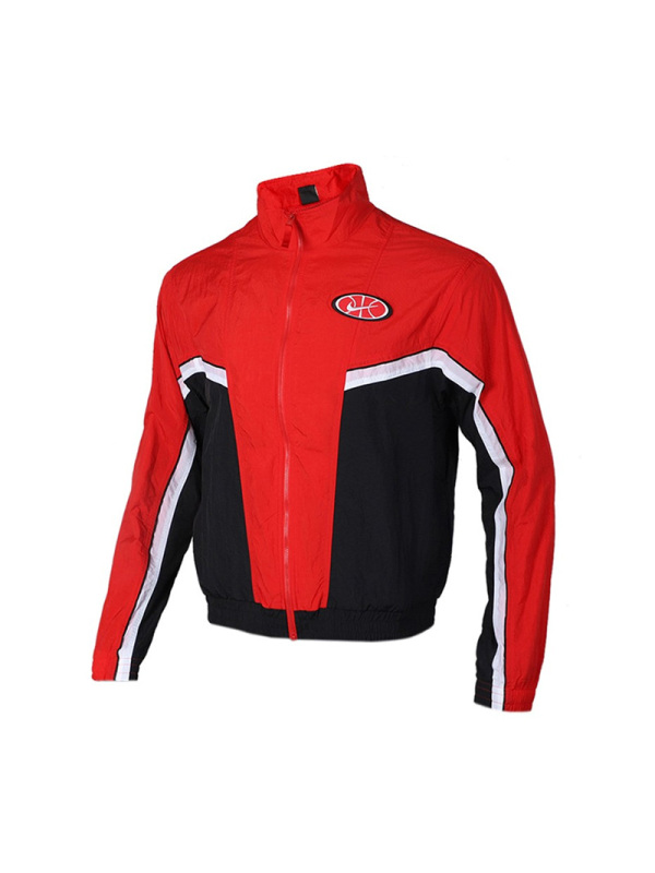 耐克男装2019秋季新款运动休闲服篮球夹克立领防风外套AV9756-657