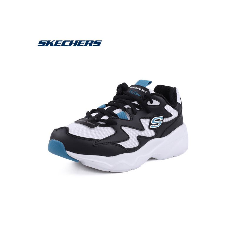 Skechers斯凯奇女鞋秋冬季新款运动鞋D’LITES熊猫鞋时尚复古厚底增高休闲鞋88888105