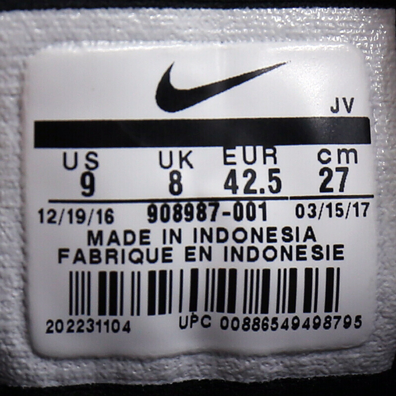 NIKE耐克男鞋跑步鞋908987-001908987-001