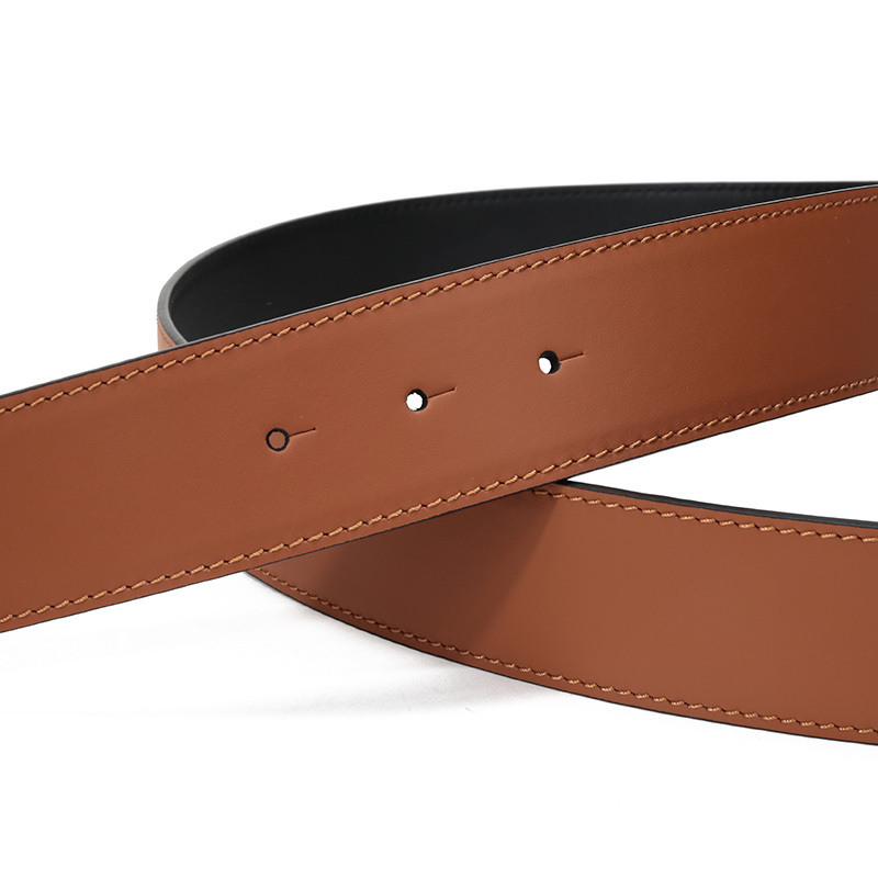 loewe罗意威男女通用款牛皮革anagram板扣式双面皮带腰带51501010