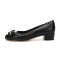 Salvatore Ferragamo 菲拉格慕 女士羊皮蝴蝶结高跟鞋 0715321