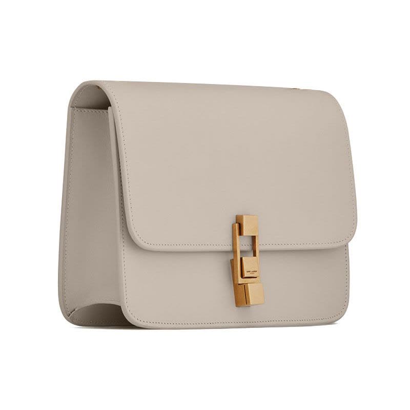 【预售4周左右发货】YSL/圣罗兰 CARRE光滑皮革肩背包 585060图片