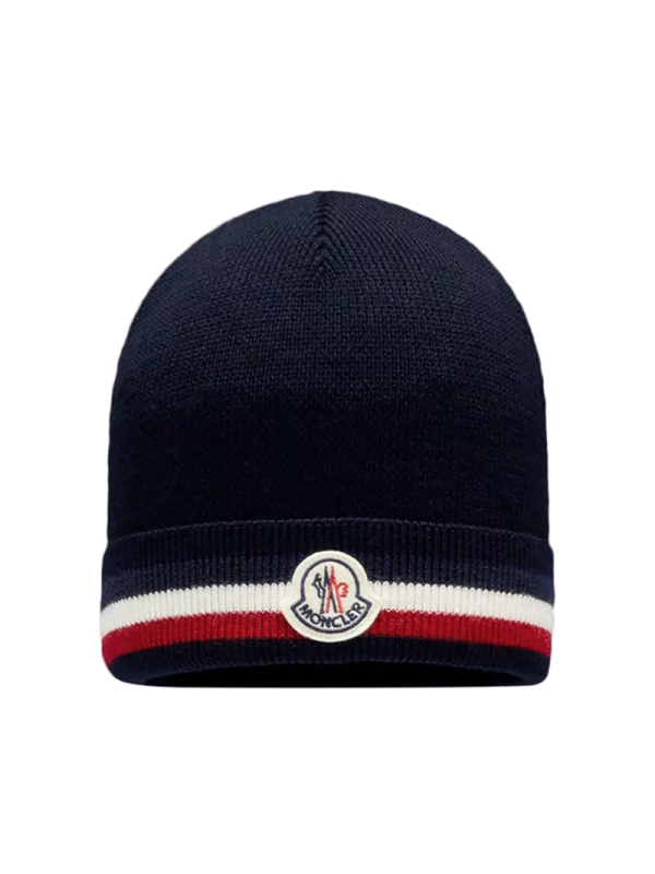 盟可睐/蒙口 MONCLER 男士羊毛帽子针织帽便帽H2 091 3B00045 A9575