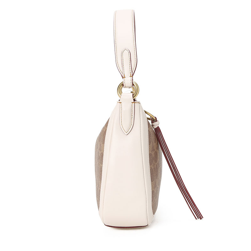 coach单肩马鞍半月包52577