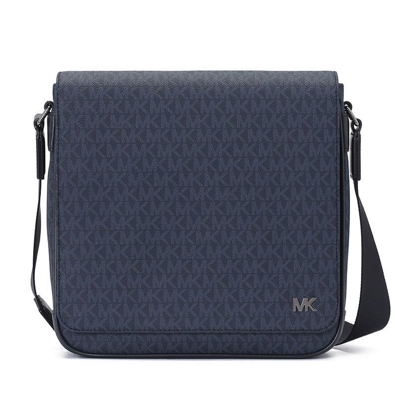 MK Jet Set Mens 邮差斜挎包 中号 印花LOGO款图片