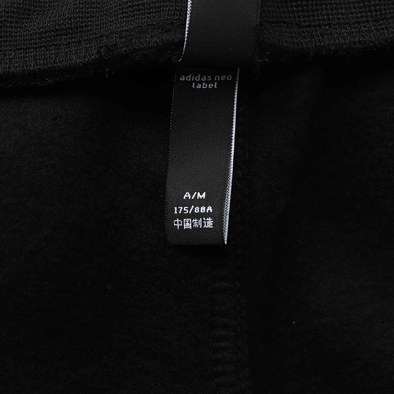 【自营】adidas阿迪达斯NEO男裤休闲裤细绒运动长裤DZ5608 L DZ5608黑色