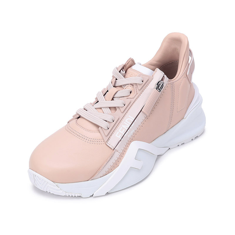 fendi芬迪女士牛皮flow休闲运动鞋8e8211na7视频