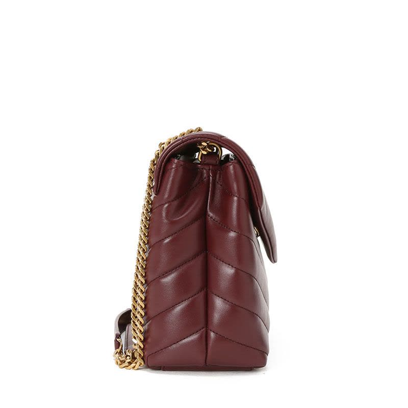预订 SAINT LAURENT（YSL） LOU LOU 小号 小胖包 信封 “Y”字形提花 链条包494699图片