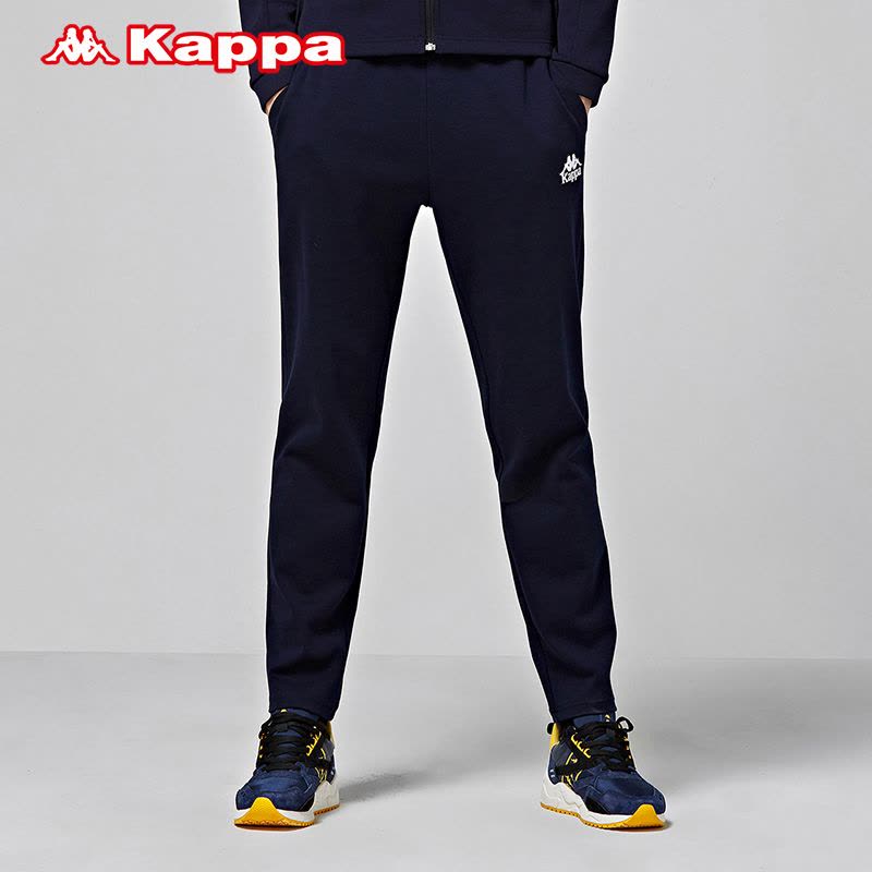 KAPPA卡帕男运动长裤休闲裤卫裤纯色小脚裤|K0852AK03-990/888图片
