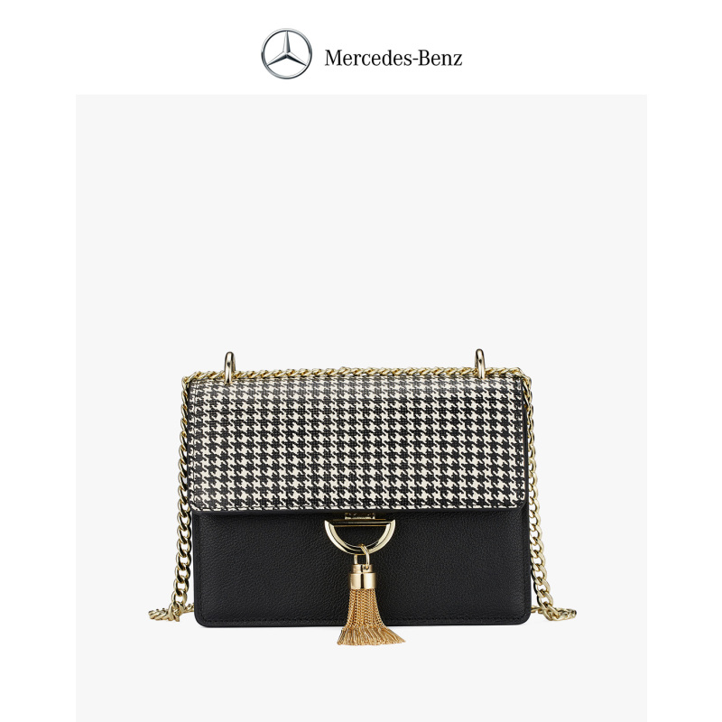 梅赛德斯-奔驰(Mercedes-Benz)女士真皮单肩斜挎包