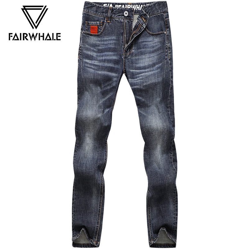 马克华菲fairwhale男士牛仔裤