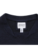 Armani Collezioni/阿玛尼·卡尔兹 男士藏蓝色U型领长袖针织衫PCM54M PC07M 920