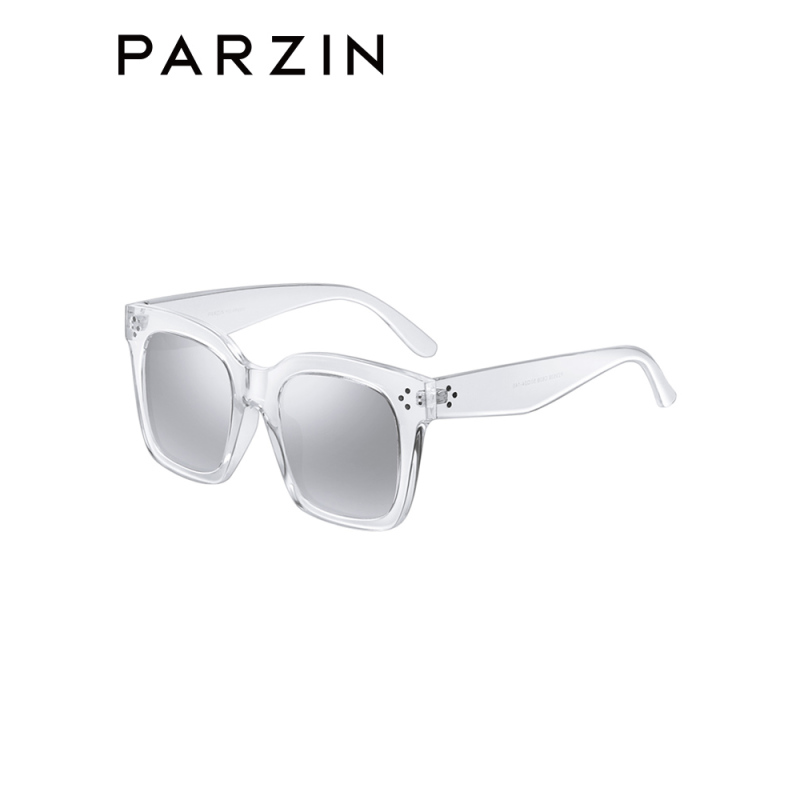 帕森(PARZIN)新款复古大框偏光太阳镜 情侣款时尚炫彩驾驶镜墨镜9539