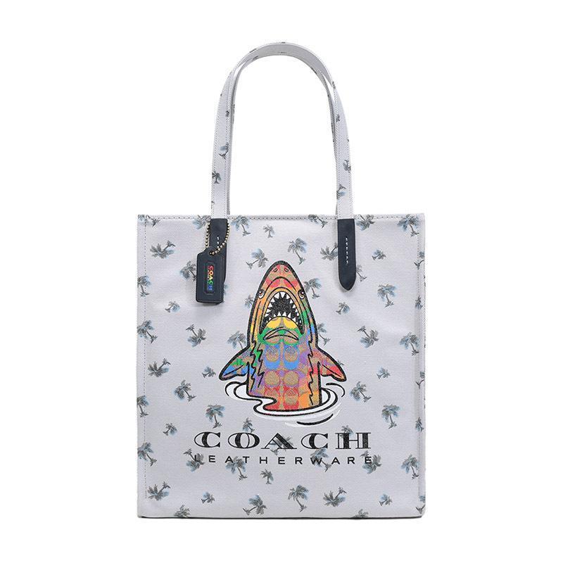 COACH 蔻驰 女士 专柜款PRIDE系列织物手提单肩包 715