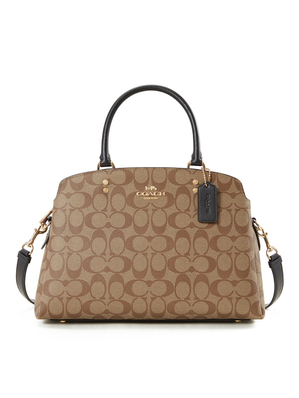 COACH 蔻驰 LILLIE手提斜挎包F91495金扣 奢侈品女包