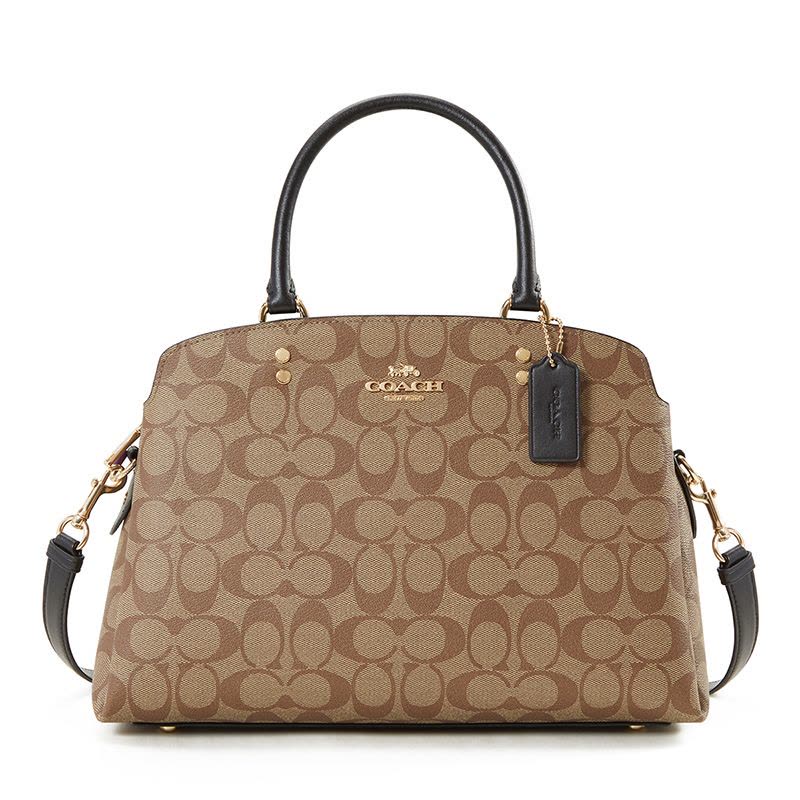 COACH 蔻驰 LILLIE手提斜挎包F91495金扣 奢侈品女包图片