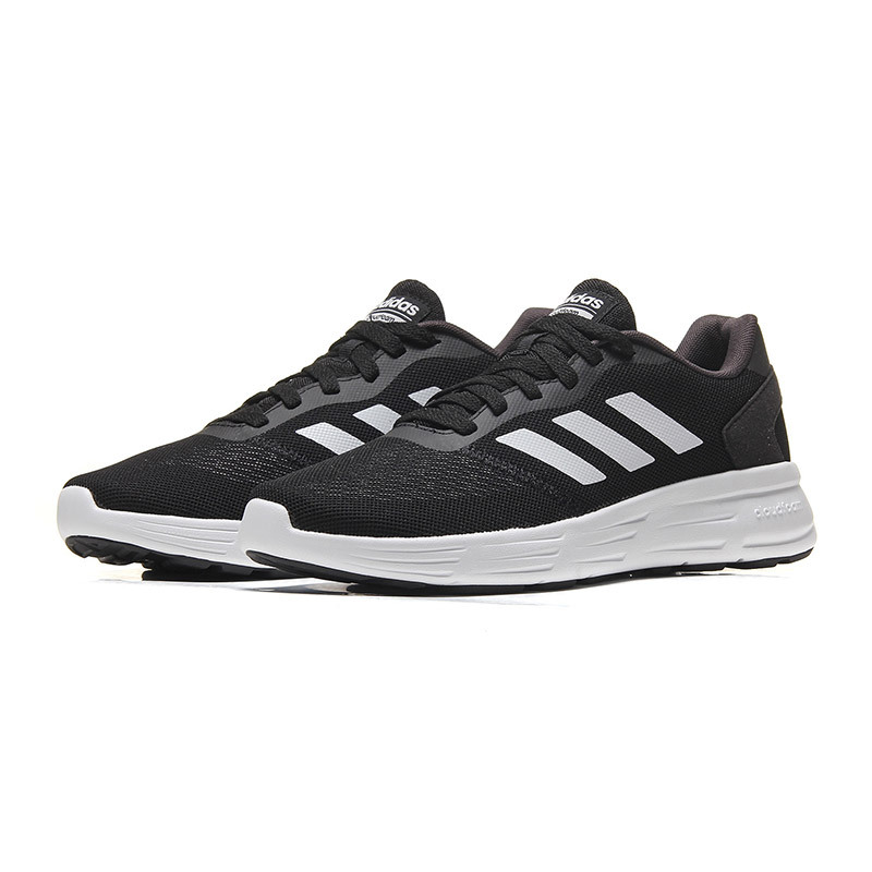 【自营】adidas阿迪达斯NEO男子休闲鞋休闲运动鞋BC0021 BC00211号黑色+亮白+石墨黑