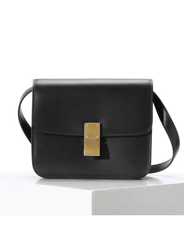 CELINE CLASSIC 金属方扣豆腐方包 TEEN