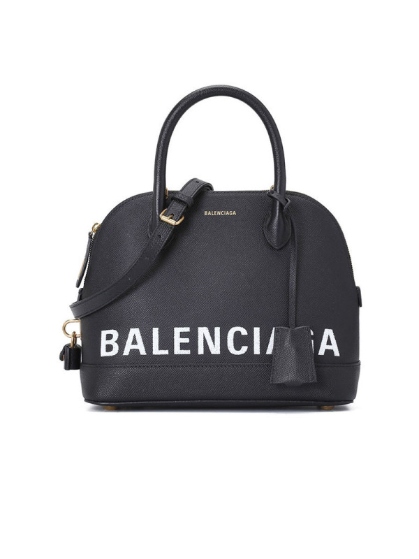 BALENCIAGA/巴黎世家 女包小号VILLE字母LOGO贝壳包 518873