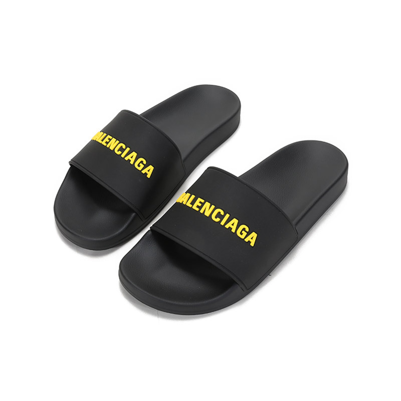 Balenciaga 巴黎世家 男士橡胶Pool拖鞋式凉鞋凉拖565826 W1S81