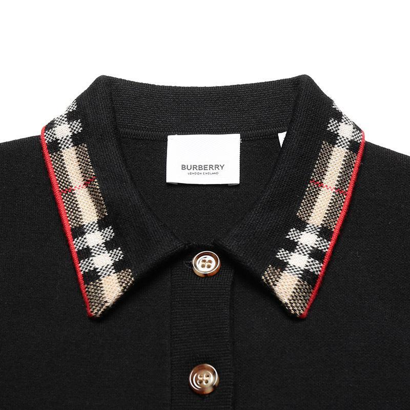 BURBERRY 博柏利 女款 羊毛短袖POLO衫 80296251