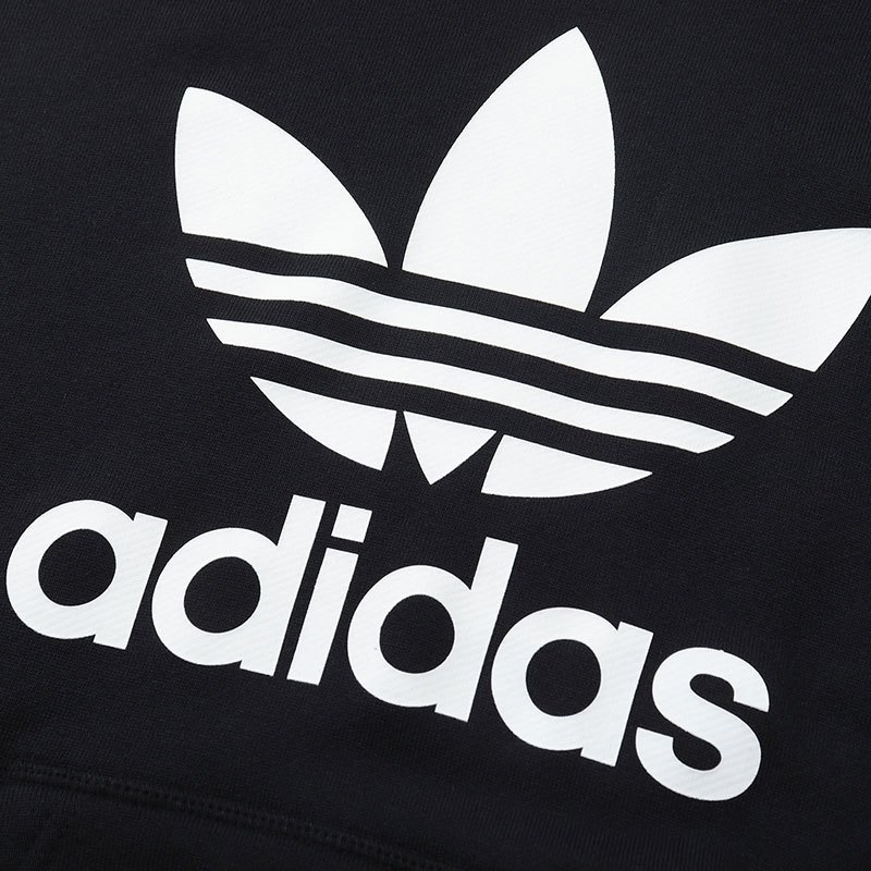 adidas阿迪达斯三叶草女装运动服休闲针织连帽卫衣fi6346