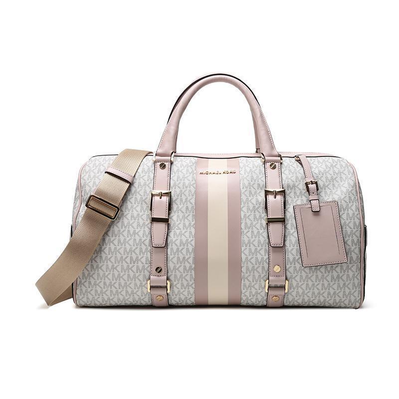 michaelkors迈克科尔斯mk女包人造革配皮大号手提单肩斜挎旅行包30f9g