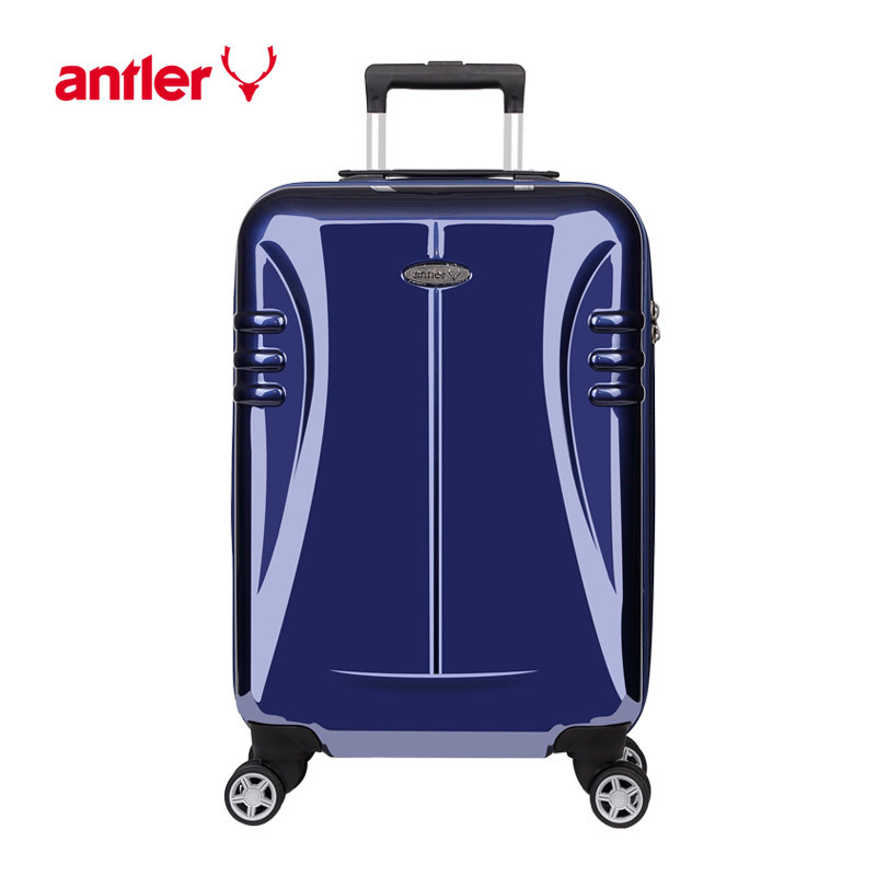 Antler/安特丽拉杆行李箱万向轮密码登机箱男女旅行箱红色电脑箱子24寸