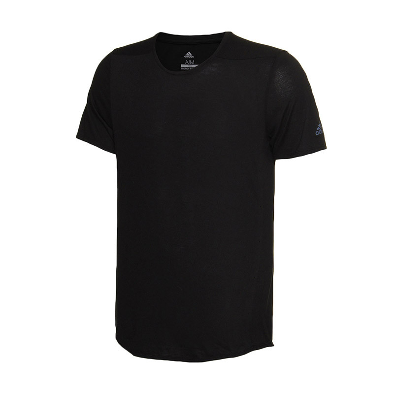 【自营】adidas阿迪达斯男子短袖T恤跑步训练运动服CW4060 L CW4060黑