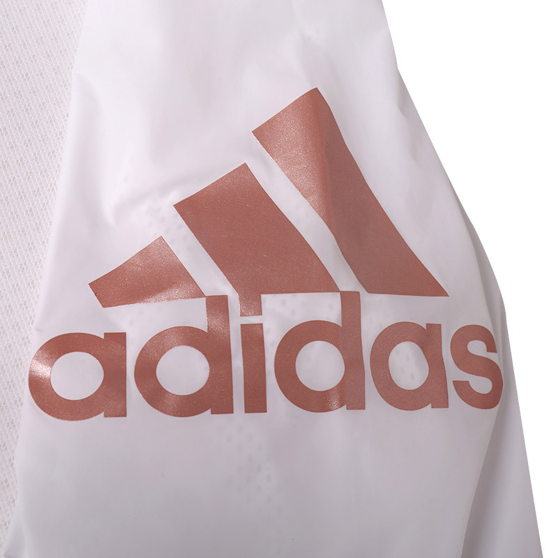 adidas阿迪达斯女子外套夹克飞行领休闲运动服DN3167 XS 白