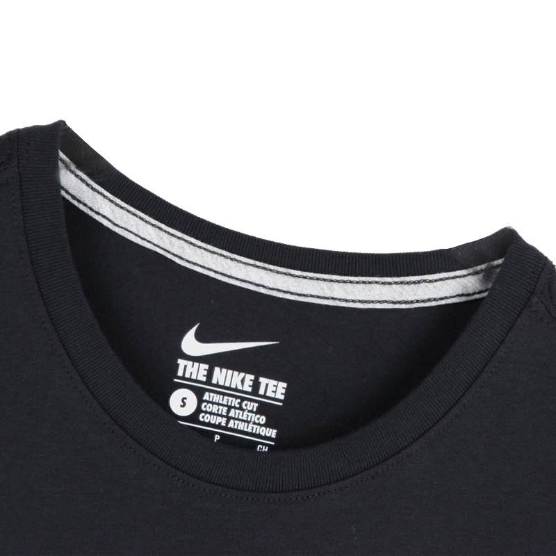 NIKE秋季男子休闲舒适透气针织圆领短袖AO0959-010图片