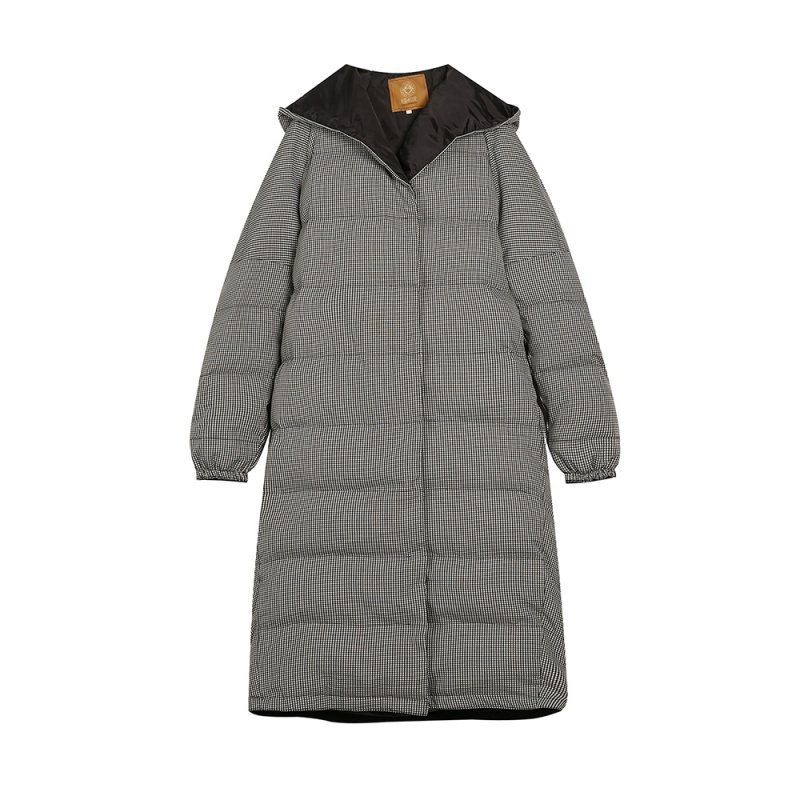 妖精的口袋Y冬装棉服女学生中长款外套加厚宽松棉衣潮R_1
