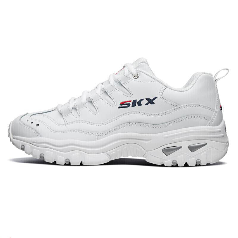 skechers斯凯奇男鞋休闲鞋复古老爹鞋熊猫鞋威神v运动鞋51829-wml