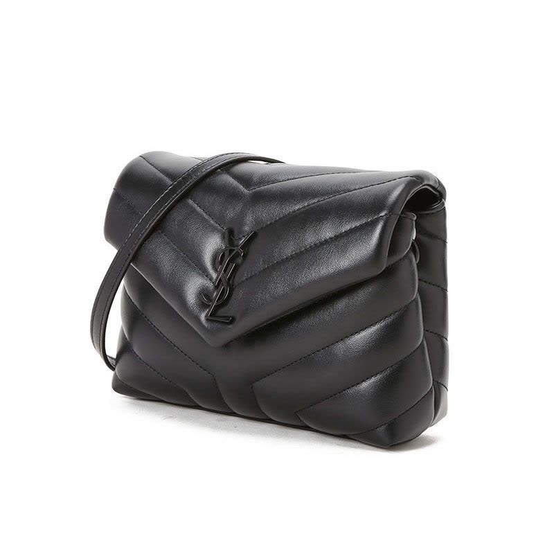 YSL 圣罗兰 LOU LOU 女士单肩包 小号 信封 绗缝 斜挎包630951 金扣图片