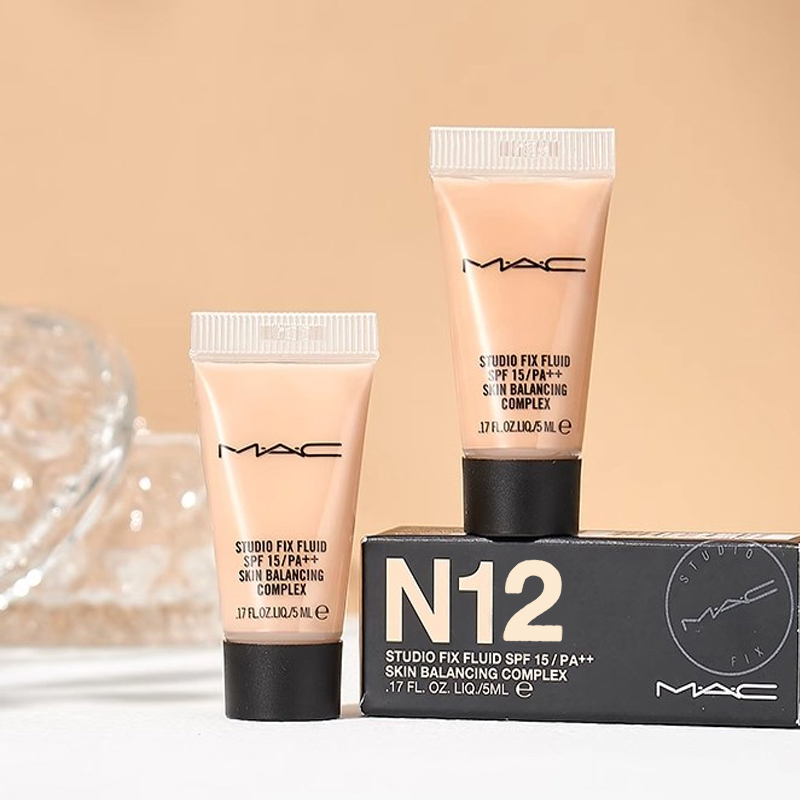 魅可定制无瑕粉底液115ml3支n12非卖品小样适合白皙肤色