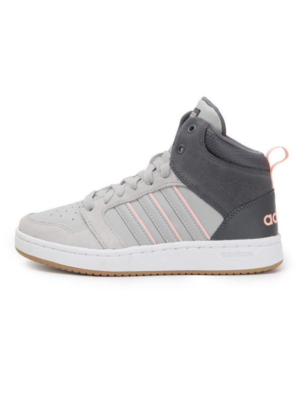 ADIDAS阿迪达斯季女子保暖舒适耐磨高帮休闲鞋BC0010