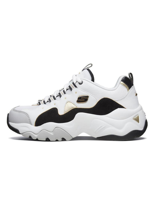 SKECHERS(斯凯奇)D’LITES系列时尚绑带运动鞋冬季女子休闲鞋88888374-WGD